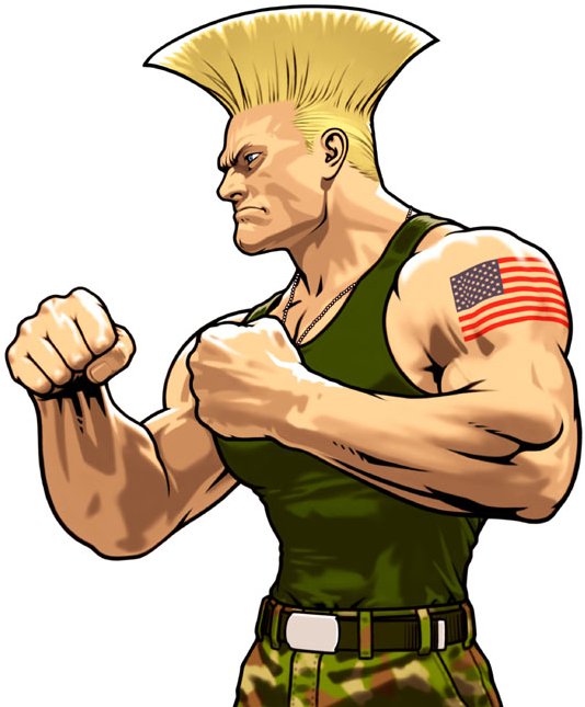 Guile - Street Fighter - Front View Panel by LA-Laker on DeviantArt