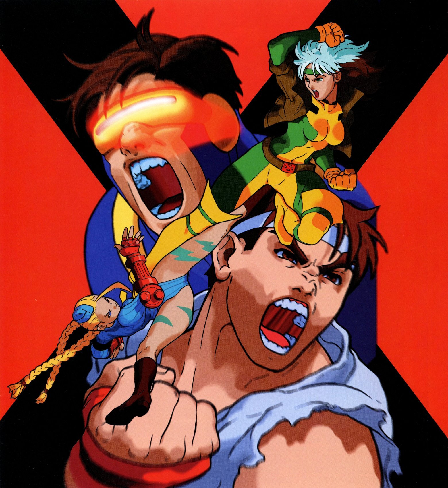 X-Men vs. Street Fighter fan art by Lgerchel, Marvel vs. Capcom