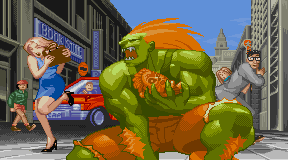 Ending for Street Fighter 2-Blanka (Super NES)