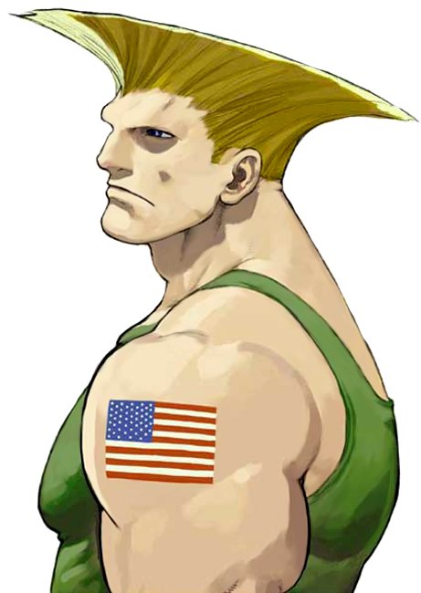 Guile - Street Fighter  Personagens street fighter, Street fighter,  Capitão america desenho